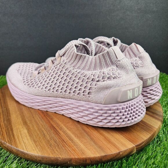 NOBULL Allday Knit Runner Athletic Sneakers Lilac Purple Sz Mens 9 Womens 10.5